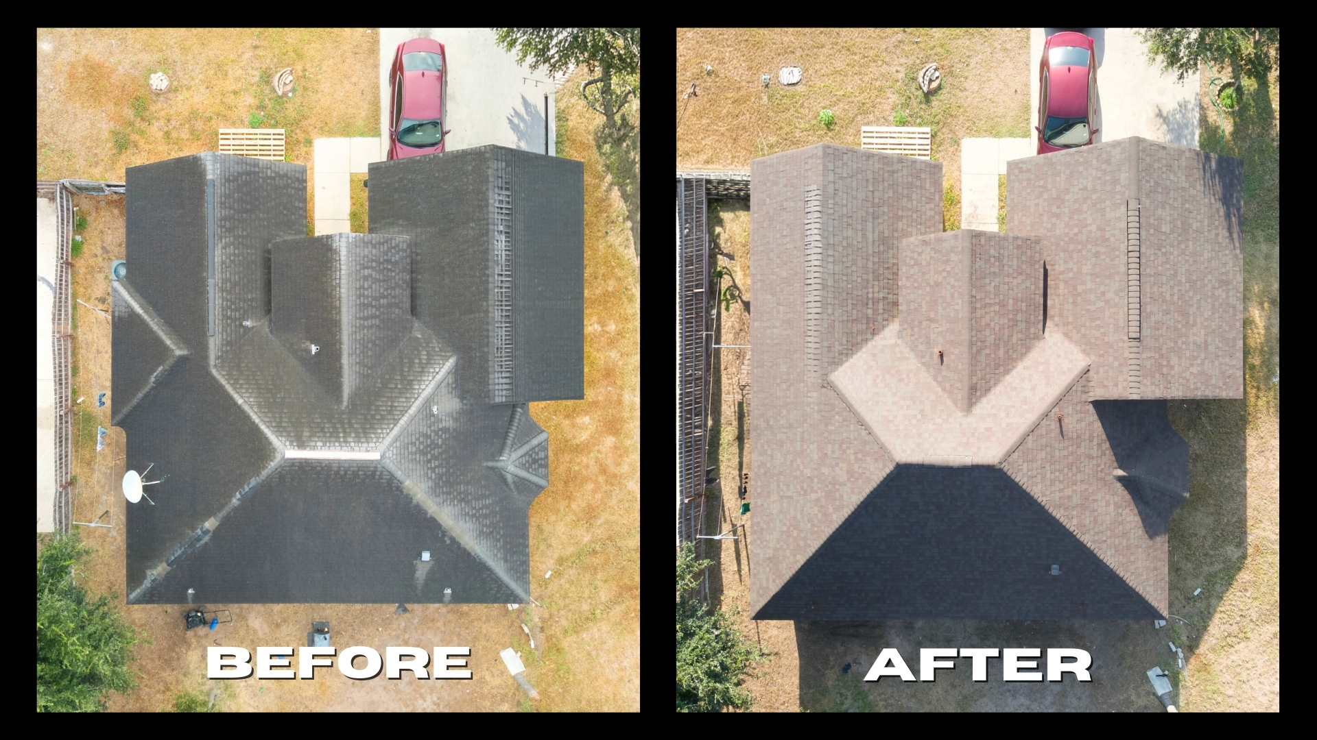 Recent roofing project in Rio Grande City